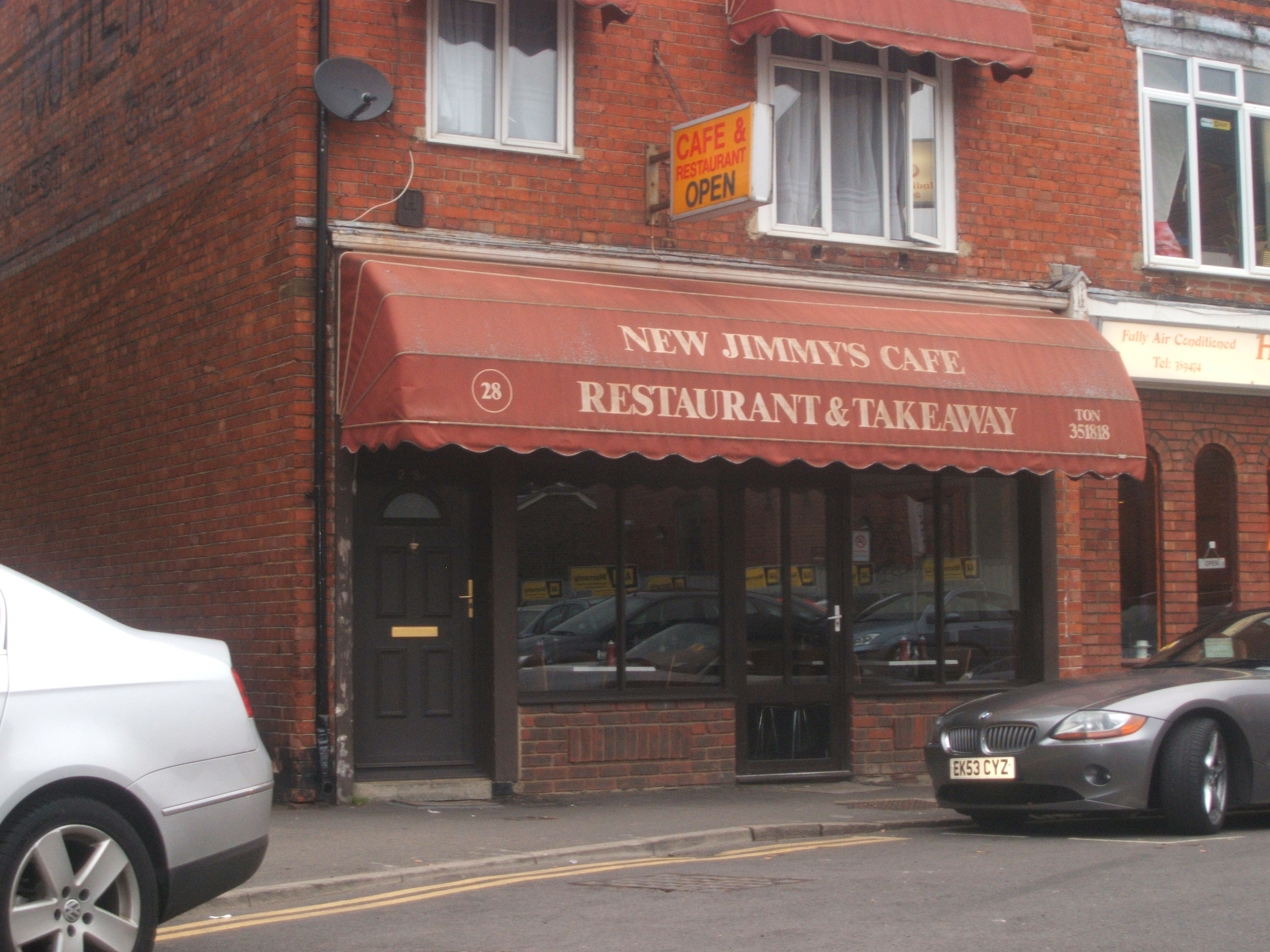 Jimmys Cafe in Tonbridge Kent