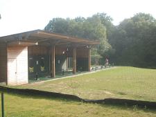 Driving range at  Poult Wood Golf course Tonbridge