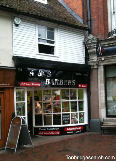 A and S Barbers in Tonbridge