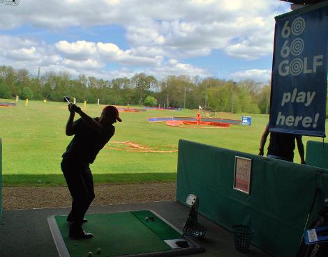 Golf range at Hilden Park Golf and Leisure Club