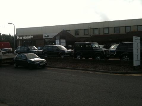 Harwoods Landrover in Tonbridge
