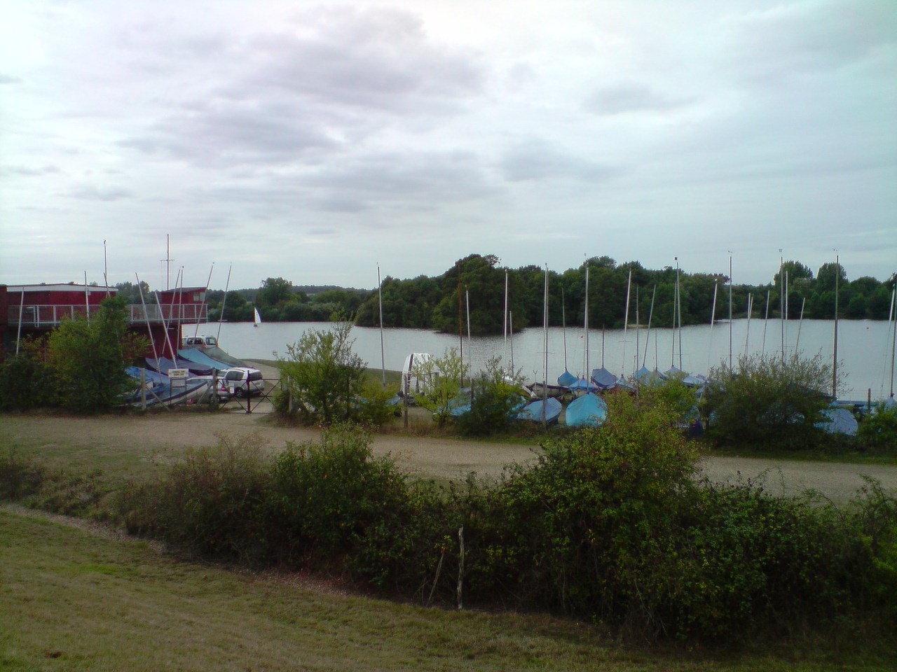 Club house at Tonbridge Sailing Club