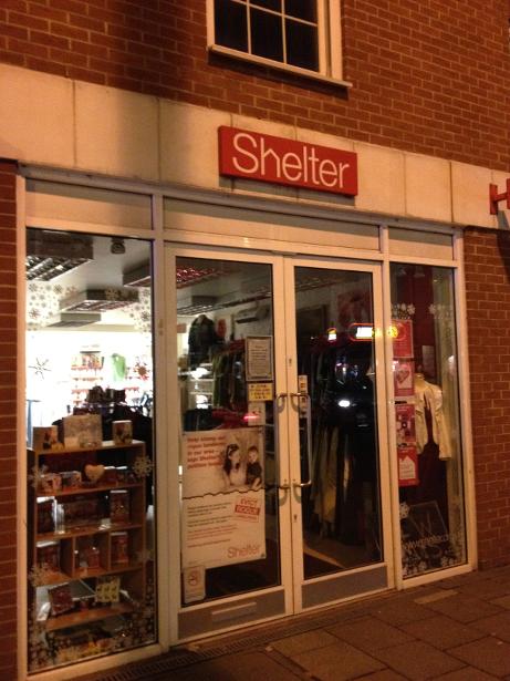 Shelter in Tonbridge