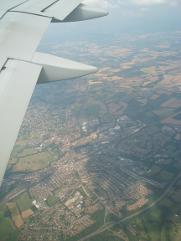 Tonbridge from the air
