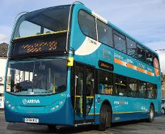 Arriva buses in Tonbridge